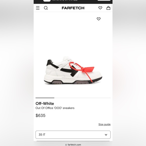 Off-white size 41 sneaker - Picture 2 of 14